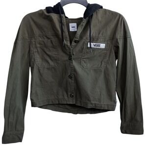 Vans boys hooded‎ army jacket SKUK040